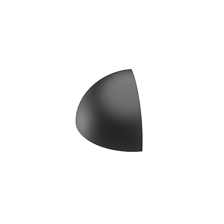Záslepka rohová 20 x 20 radius