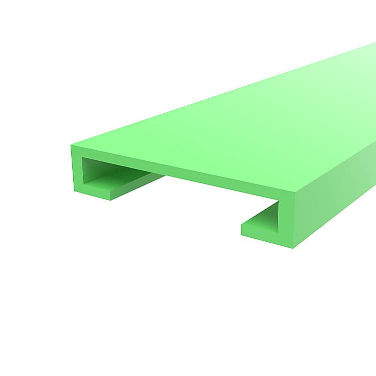 Plastová lišta bočního vodítka 13×60 mm